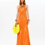 RS22-D-718-Orange-36 raisa_vanessa sequined-halter-neck-maxi-dress-with-chain-detail-1