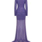 D-PU36-28114 raisa_vanessa purple-sequined-net-long-sleeved-gown-with-slit
