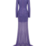 D-PU36-28114 raisa_vanessa purple-sequined-net-long-sleeved-gown-with-slit