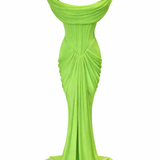 D-34-28088 raisa_vanessa knitted-pistachio-cowl-neckline-corseted-gown-with-train-and-front-slit