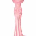 D-34-28082 raisa_vanessa knitted-pink-cowl-neckline-corseted-gown-with-train-and-front-slit
